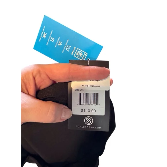 Men's Scales Jacket 2XL Black - Picture 3 of 4